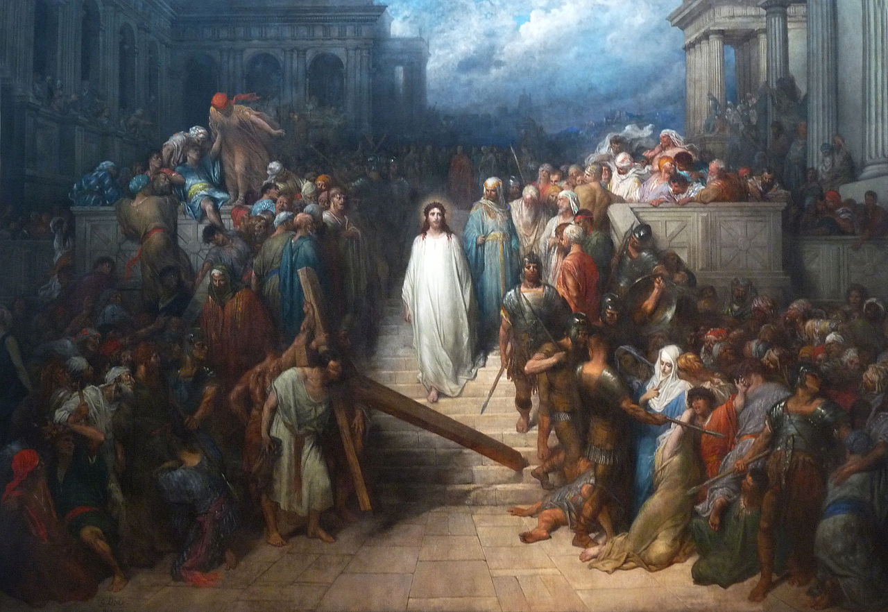 Gustave Doré Christ quittant le prétoire Wikipedia