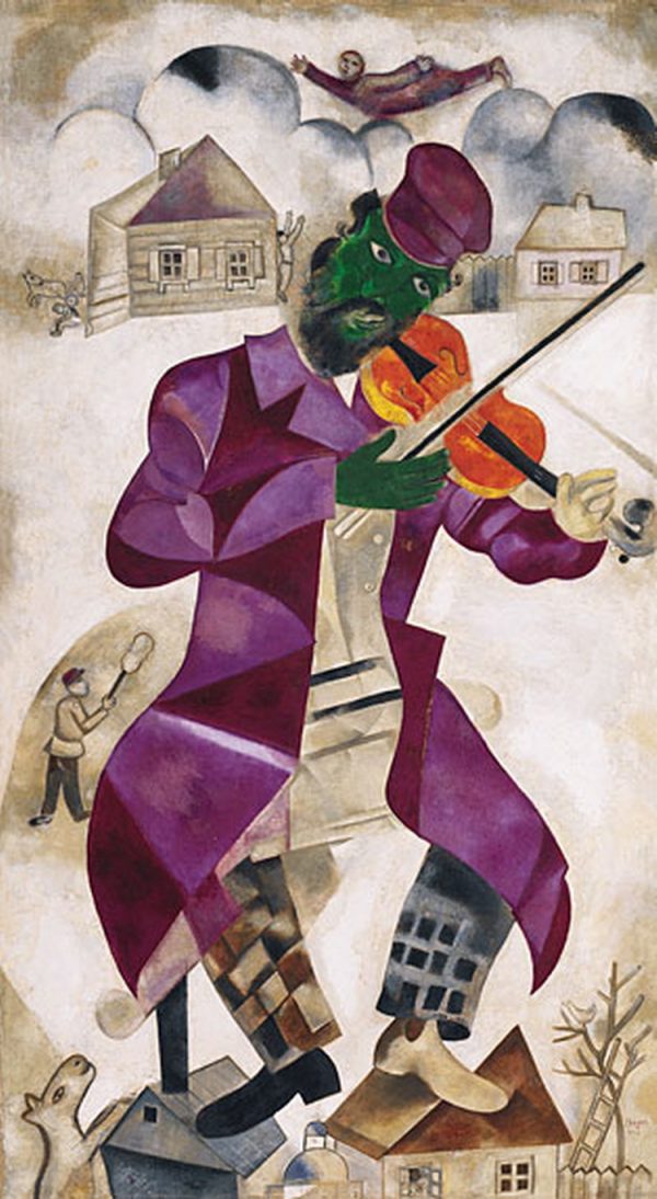 Marc Chagall Le Violoniste vert