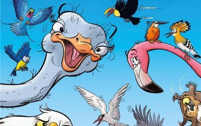 Les oiseaux en bande dessinée (Garréra et Sirvent)
