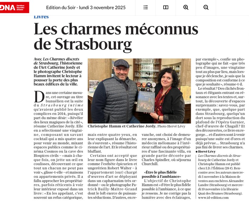 DNA lundi 3 novembre 2025