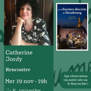 Rencontre à Quai des brumes autour des Charmes discrets de Strasbourg